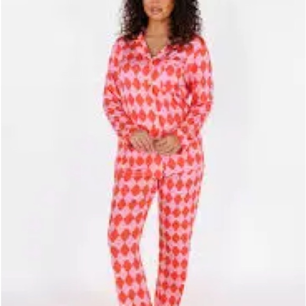 In My Sundays Red & Pink Argyle sold out print from the Dec ‘25 drop